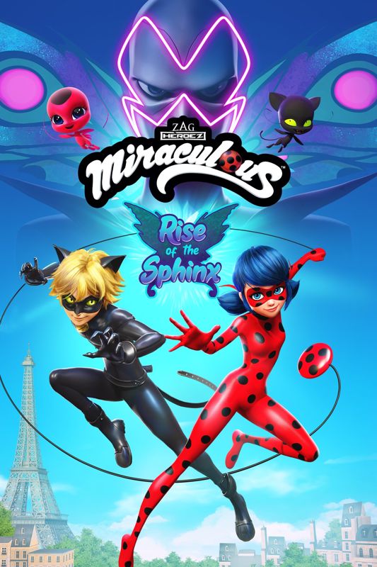 Miraculous: Rise of the Sphinx box art for Playstation 5